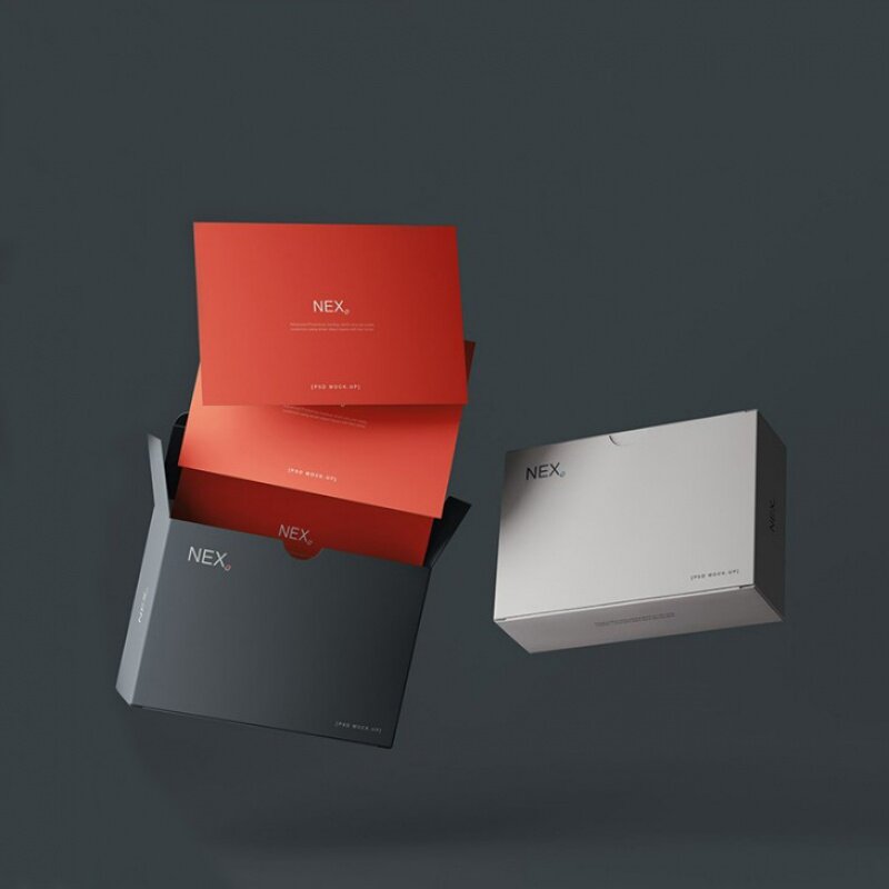 Caixa De Embalagem De Presente, armazenamento De Papel Cosmético De Cartão Branco, produto personalizado Fabricação Personalizado 300GSM