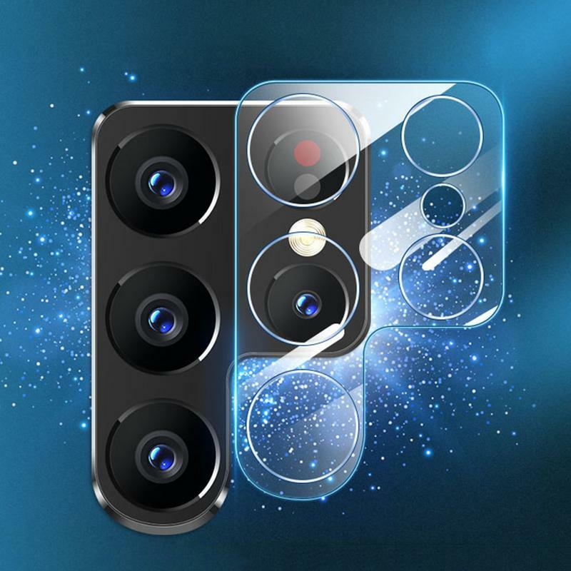 Para sam-sunggalaxy s22 ultra protetor de lente da câmera de vidro temperado câmera capa protetor de tela para s22 ultra 2022