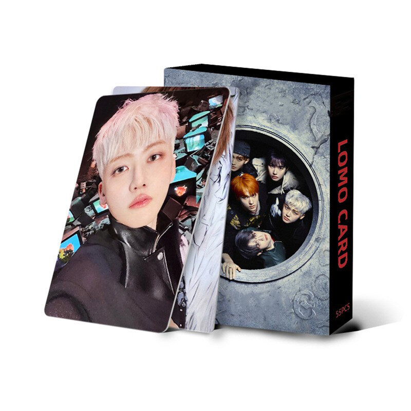 55Pcs/Box KPOP Dream ()SCAPE New Album Photocards Jaemin Renjun Haechan Stage HD Fashion Lomo Cards Fans Birthday Collectibles