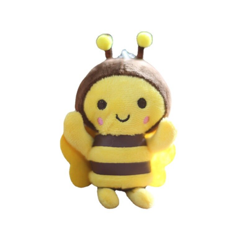 النحل مهرجان أفخم دمية ، قلادة حقيبة صفراء ، صغيرة ، هدية الرسوم المتحركة ، زخرفة النشاط ، 12 سنتيمتر
