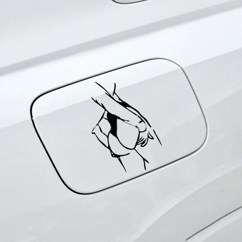 ملصق مثير لجسم السيارة ، تصميم مضحك للدراجات النارية ، ملصقات فينيل ، مصد ، نافذة خلفية ، ديكور لابتوب مقاوم للماء