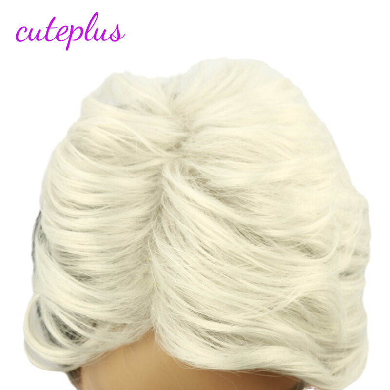 Curly Synthetic Fiber Wigs for Women, All Wig, Short and Curly Hair