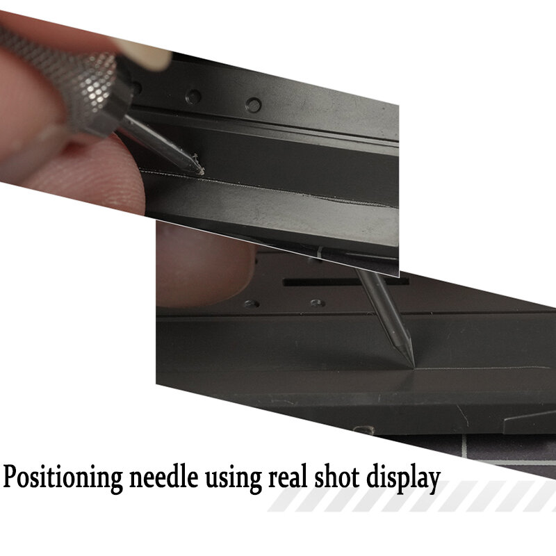 Hsiang โมเดลเครื่องมือวางตำแหน่งเข็มประกอบมือชุดกดสิวพื้นฐานเกรดสูงสำหรับการสะสมของเล่นงานอดิเรก