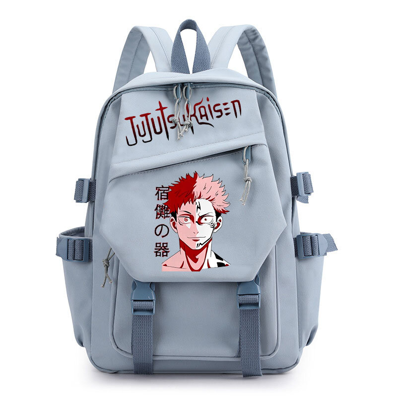 Jujutsu Kaisen todo tipo de bolsas de viaje, bolsas casuales, mochilas escolares para adolescentes, bolsas con estampado de dibujos animados, mochilas para niños