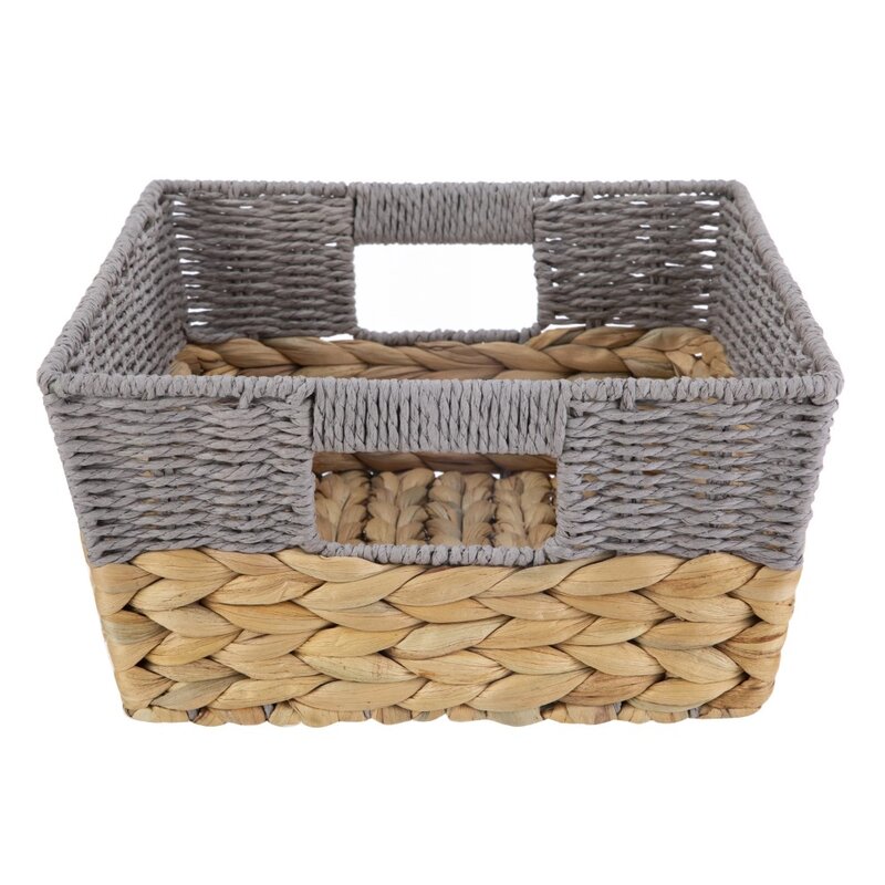 Better Homes & Gardens Small Water Hyacinth Storage Baskets, 4-Piece