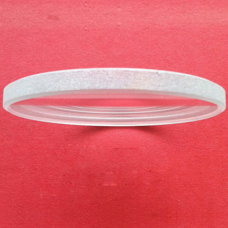 Lente de vidrio cóncavo doble de 100mm de diámetro, vidrio óptico grande, longitud Focal óptica-300mm, lente bicóncava