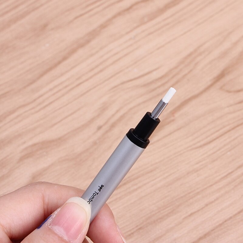 Сменный комплект для ластика с круглым кончиком, сверхтонкая резина для карандашей, идеальная переработка деталей