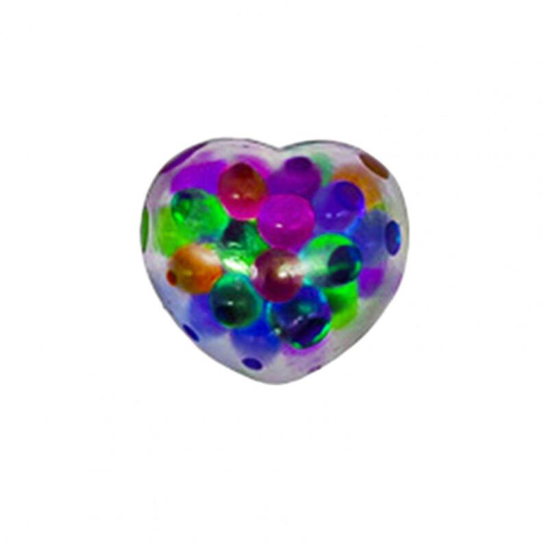 Miłość serce piłeczka antystresowa 24 szt. Miłosne serce Tpr odprężające kulki wyciskane sensoryczne zabawka spinner dla dzieci dorosłych prezent na walentynki