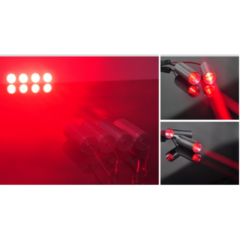 650nm 130mw rotes Laser modul fetter dicker Strahl für Raume ntzug ktv Bar Bühnen lichter