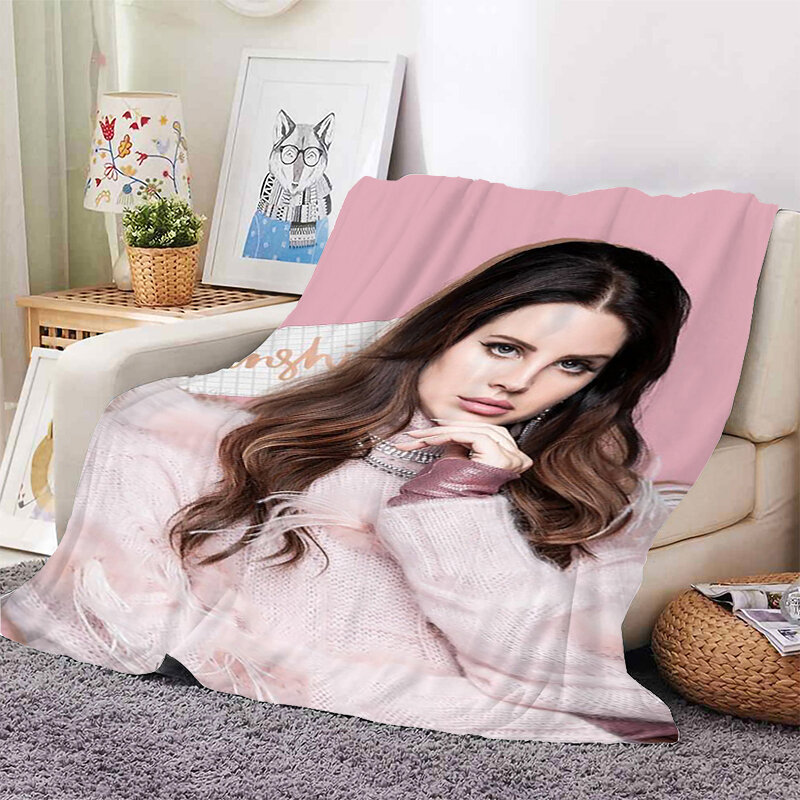 Nap Blanket Sofa Winter A-Lana Del A-Rey Microfiber Bedding Warm Bed Fleece Camping Custom Fluffy Soft Blankets King Size
