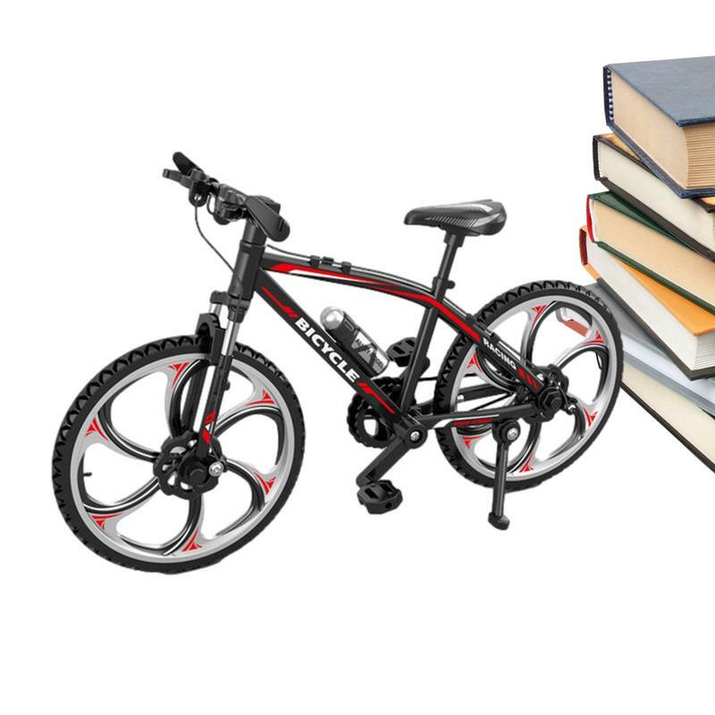 Mini modelo de bicicleta de aleación para niños, juguete de bicicleta de aleación simulada, vehículo creativo, automóvil, sobremesa, adornos para el hogar, colecciones de regalos
