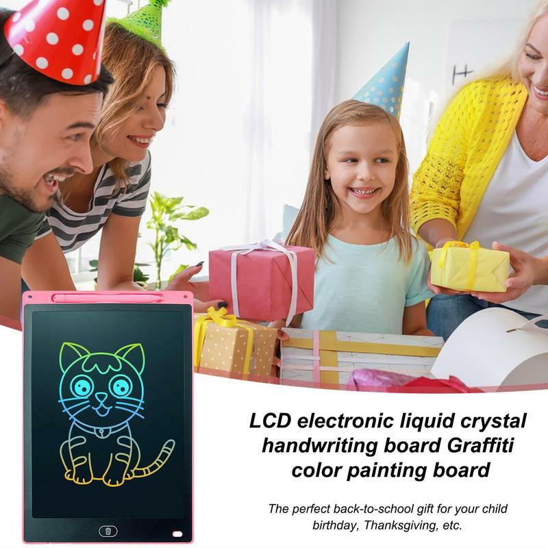 Kids Doodle Board Reusable LCD Board For Writing Learning Education Toy Children Doodle Board For Nursery Car Living Room