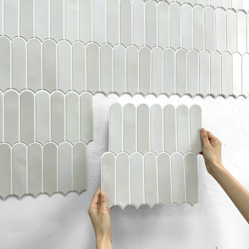 Panel de pared decorativo 3D de 1/10 piezas, pegatina de azulejo autoadhesiva, antisalpicaduras, para cocina y baño