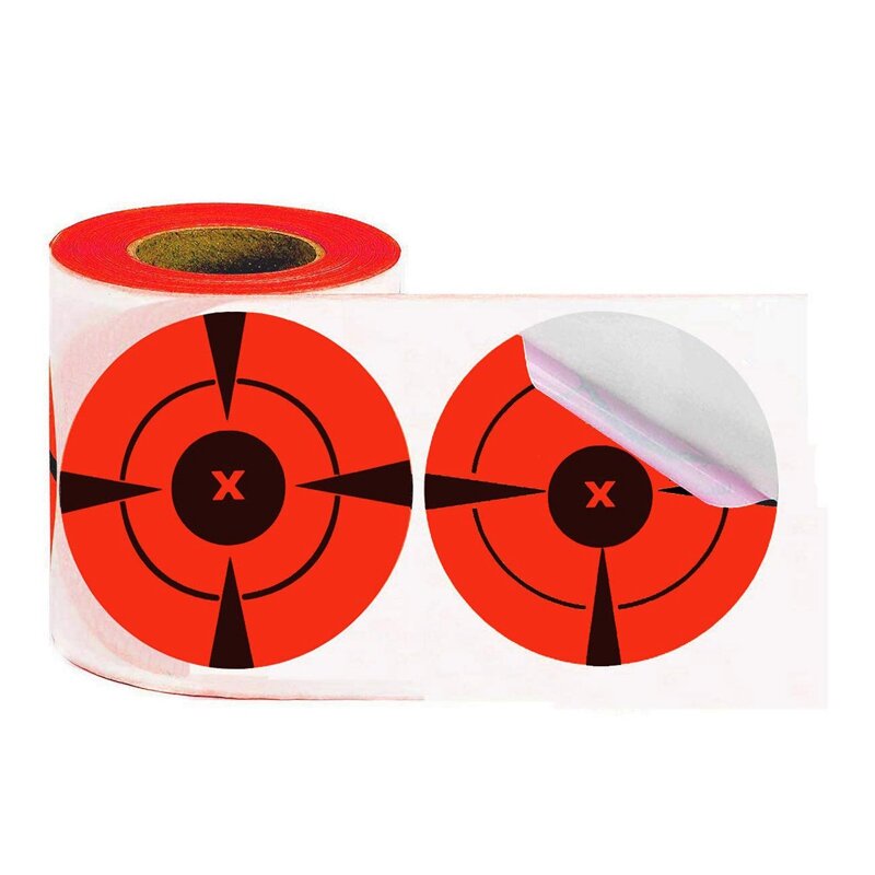 Stiker Target (kuantitas 125 buah 3 inci) Target perekat diri untuk Target berburu