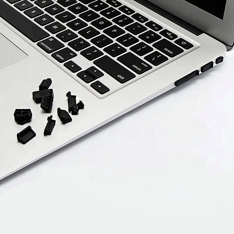 Набор мягких силиконовых заглушек для защиты от пыли для MacBook 2022 Air13.6 M2 A2681 Pro 1416 дюймов M1 Pro /M1 max A2442 A2485 A2338 A2337