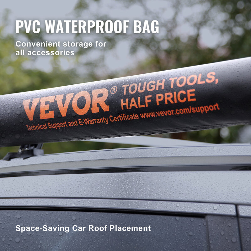 VEVOR навес для транспорта Выдвижной Автомобильный боковой тент с водонепроницаемой сумкой для хранения подходит для грузовиков, внедорожников, фургонов