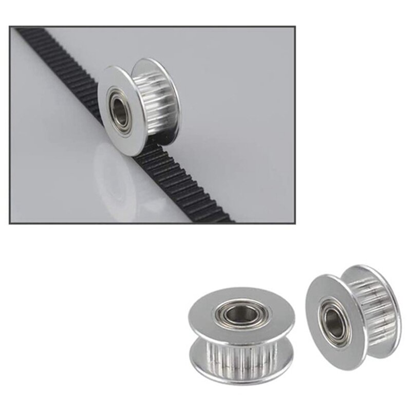 3D Printer Idler GT2 20 Tooth Synchronous Pulley Inner Hole 5Mm Width 6Mm Suitable For Vzbot 3D Printer