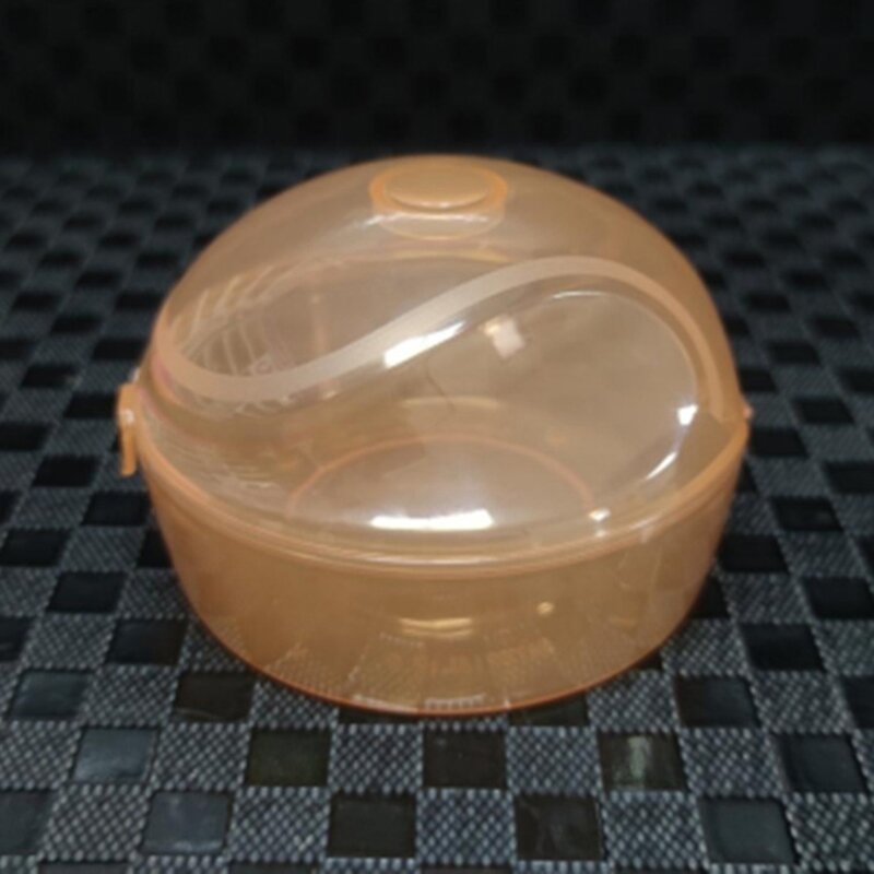 Boîte à sucette Portable, couvercle anti-poussière stockage d'anneau dentition pour étui, conteneur sucette, en