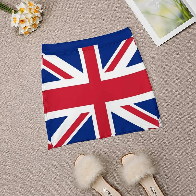 Flaga Union Jack Mini spódniczka z lat 1960.-najlepsza z flaga brytyjska lekkich spodni spódnica mini ubrań damskich kpop