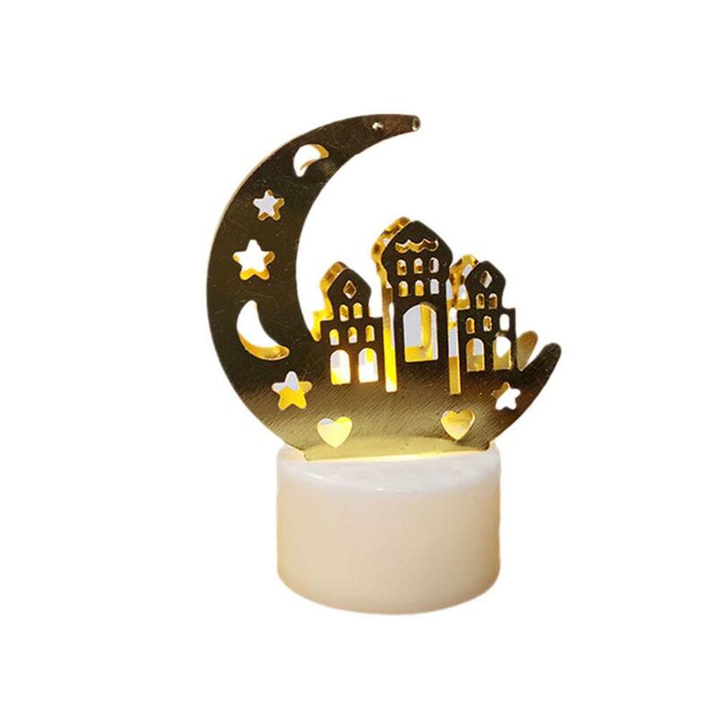 イードムバラク-星と月の形をしたキャンドルライト,ラマダンのムバラク,パーティー用品,イスラム教徒の装飾,家の装飾,islam s2r2