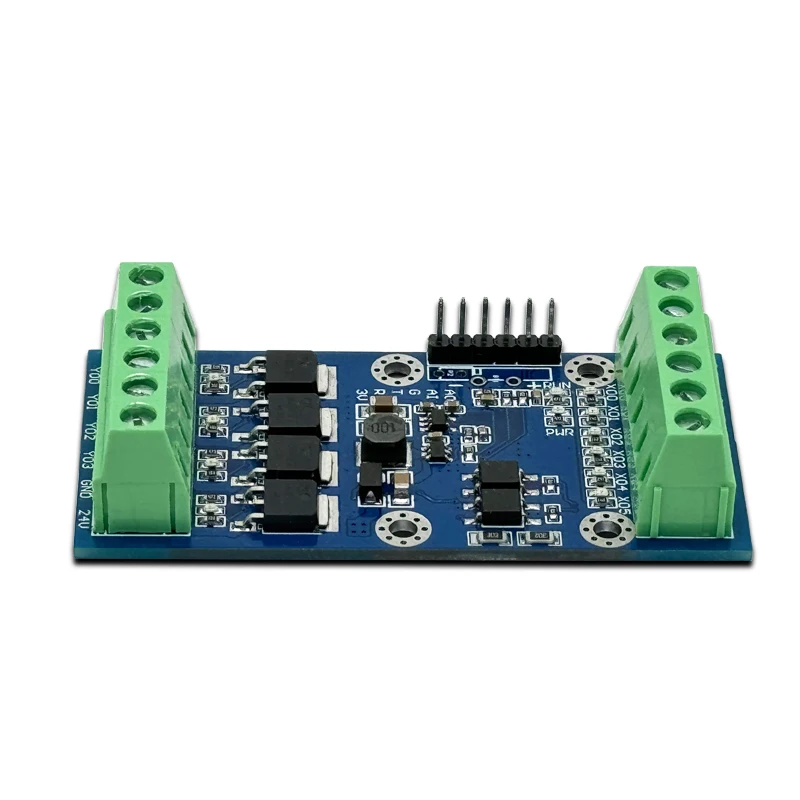 Domestic Simple PLC Industrial Control Board Compatible With Mitsubishi FX3U 6 Channel Input and 4 Channel Transistor Output