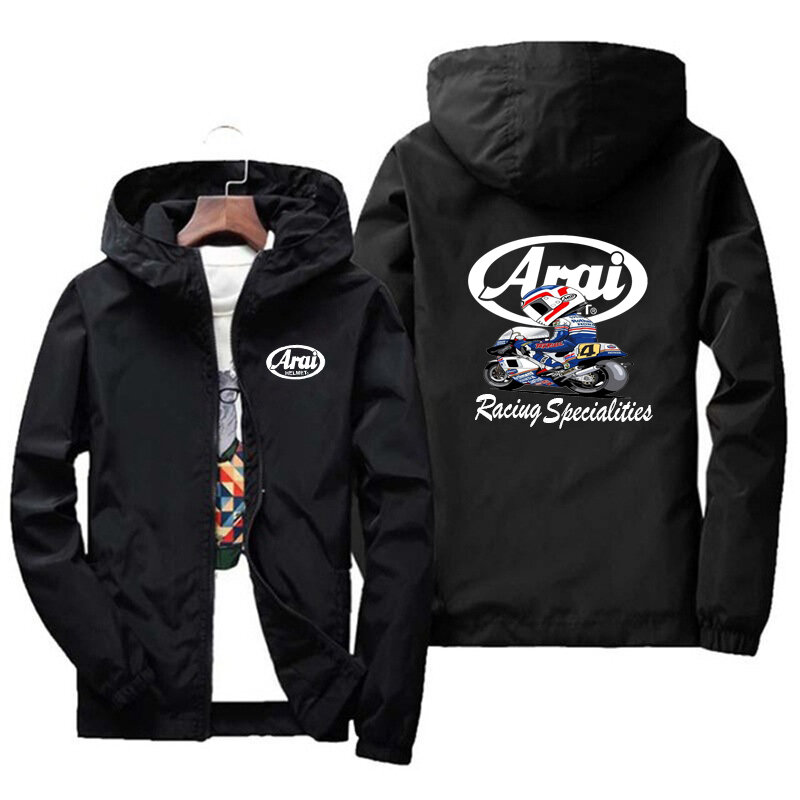 Arai-Chaqueta de beisbol para hombre, cazadora formal de estilo hip-hop, para motocicleta, primavera y otoino