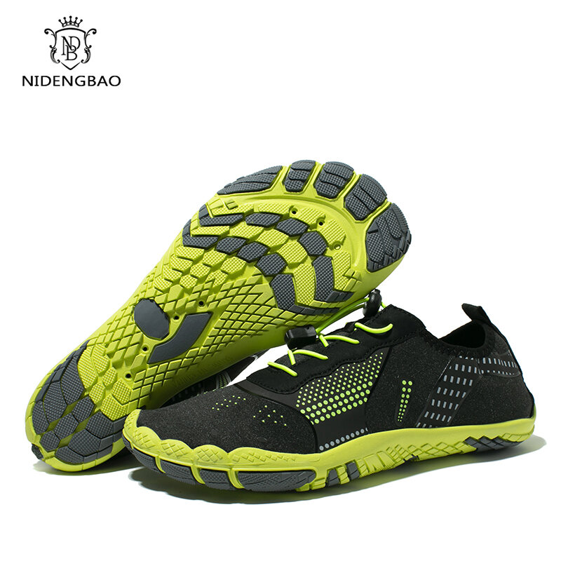 Men Water Shoes Breathable Aqua Shoes Male Fashion Quick-Drying Beach Sneakers Swimming Upstream Gym Footwear Non-Slip Outdoor