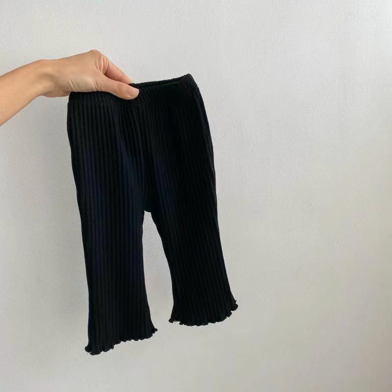 New Baby Trousers Summer Slim Pants Newborn Boy Stretch Trousers Toddler Boys Girl Clothes Solid Color Infant Clothing For Kids