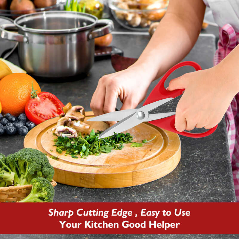 Сверхмощные кухонные ножницы, безопасные для посудомоечной машины кухонные ножницы для общего использования