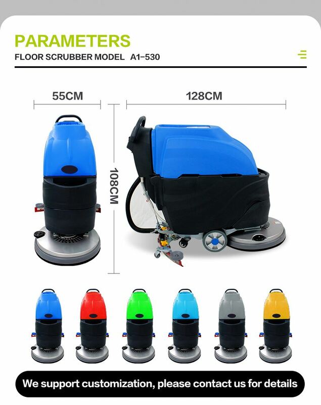 New Design Floor Cleaning Machine Sweeper Scrubber Equipment With Great Price