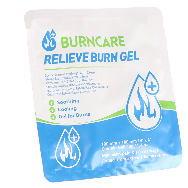 Bandage Patch für Burncare Wund versorgung Erste-Hilfe-Kit entlasten Notfall medizinische Hydro gel Burn Gel Dressing