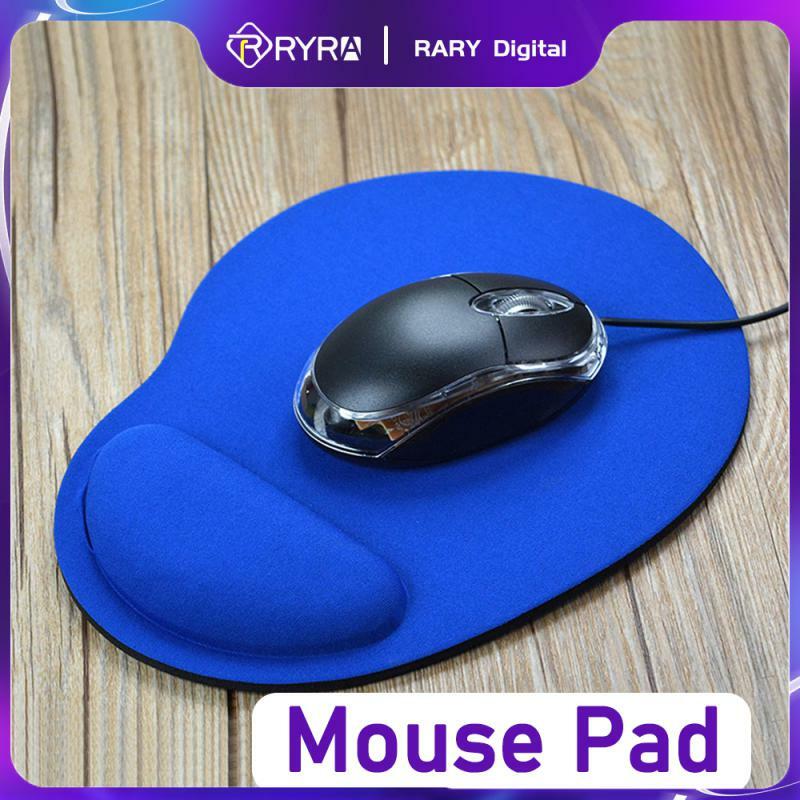 RYRA Gelang Mouse Pad dengan Pelindung Pergelangan Tangan Notebook Perlindungan Lingkungan EVA Gelang Mouse Pad untuk Keyboard Mouse Pc Laptop