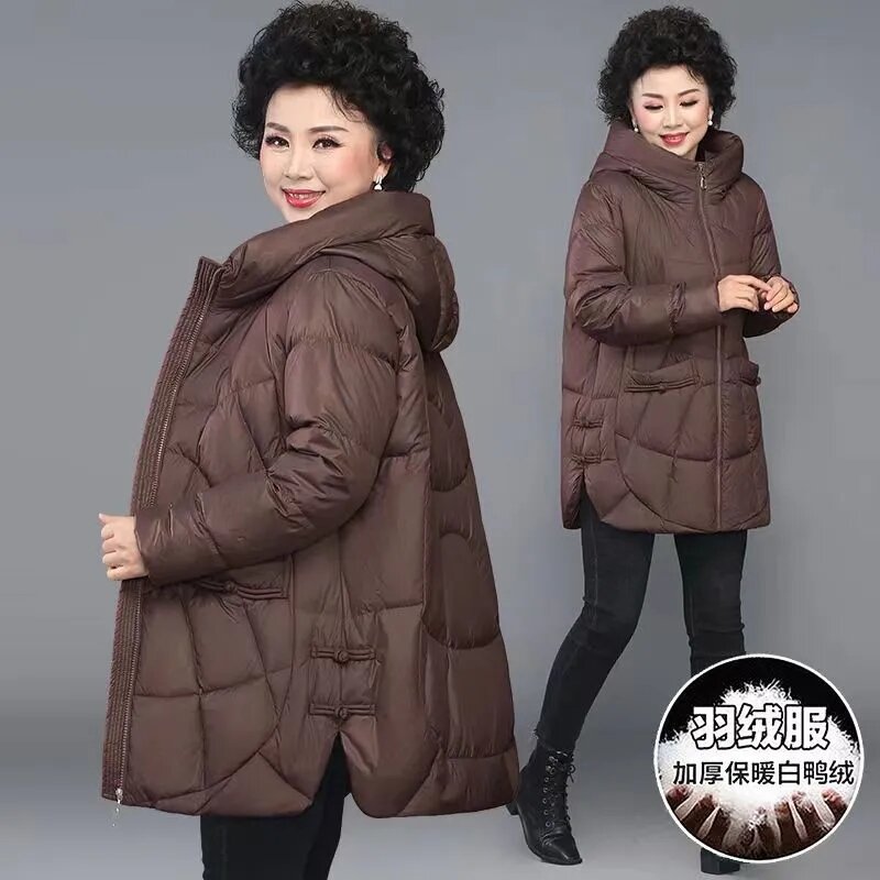 2022 Winter New Jacket Women Down Cotton Jacket Parkas Female Korean Loose Hooded Warm Cotton-Padded Coat Outwear Overcoat Lady