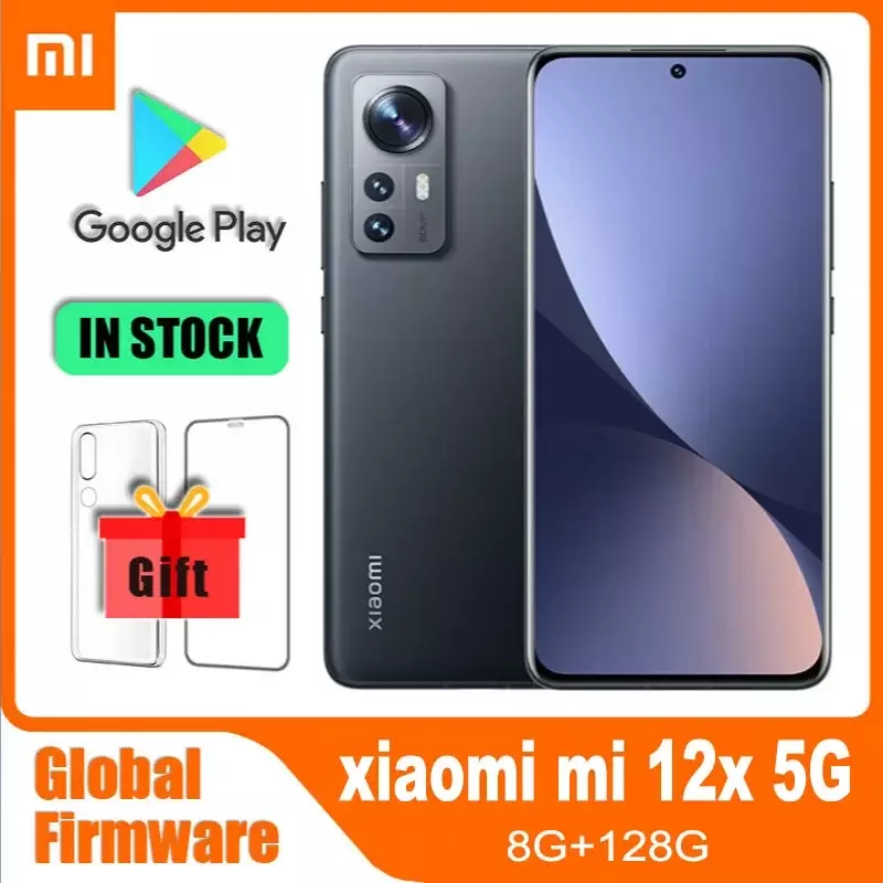 Globale rom globale Version Smartphone 5g redmi xiaomi 12x67w Löwenmaul 12,5 miui Finger abdruck mit gebogenem Bildschirm