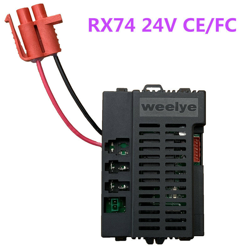 Weelye RX71-controlador de vehículo eléctrico para niños, receptor de coche para bebé, 2,4G, Bluetooth, control remoto, 12V