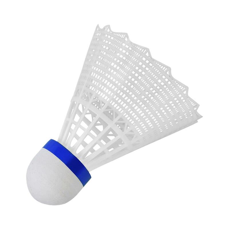 1 pc Nylon Badminton Licht Trainings ball Kunststoff Sport Outdoor Kork Badminton Fonded Shuttle Zubehör z1l0