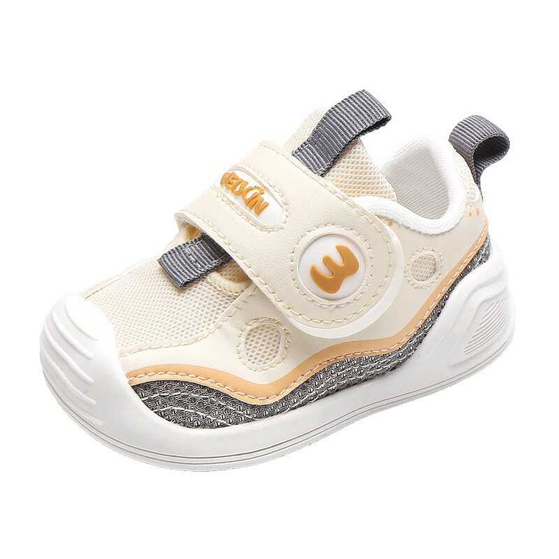 Zapatillas de deporte antideslizantes para niños y niñas, zapatos informales suaves para primeros pasos, Unisex, primavera y otoño, 0 a 5 años