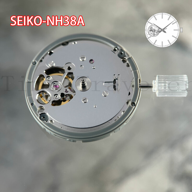 การเคลื่อนไหว NH38 NH38ของแท้ Seiko SII การเคลื่อนไหว NH38A การเคลื่อนไหวนาฬิกาข้อมือผู้ชายการเคลื่อนไหว