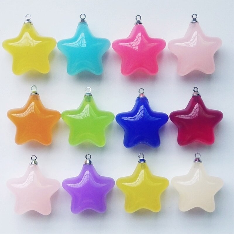 Star Pendants Jewelry Making Accessories DIY Making Necklace Bracelet Supplies