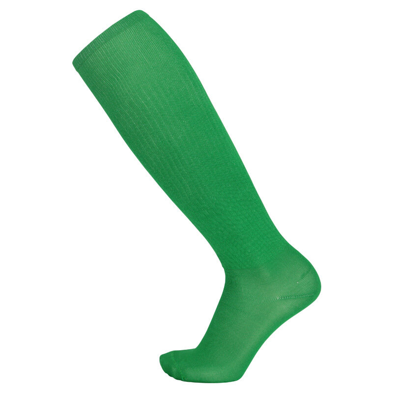 Calcetines de fútbol de entrenamiento de tubo alto para hombres, calcetines deportivos de tubo largo profesional para niños, calcetines por encima de la rodilla, 1 par
