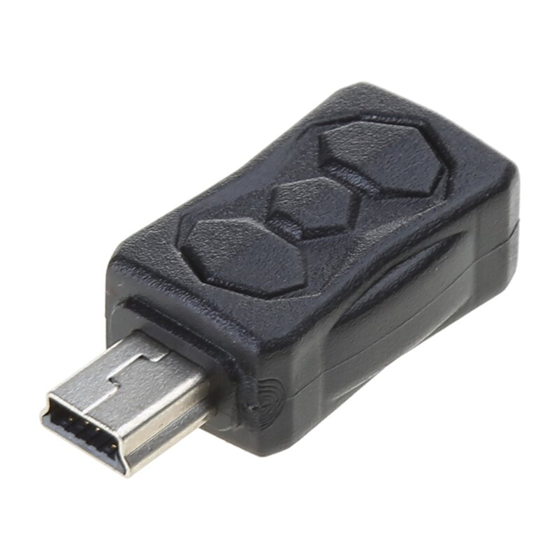 CPDD Usb sang Micro USB Mini USB Adapter 2 Bộ Chuyển Đổi Hỗ Trợ Sạc Đồng Bộ Dữ Liệu 480Mbps Cổng Kết Nối 2 Bộ Chuyển Đổi