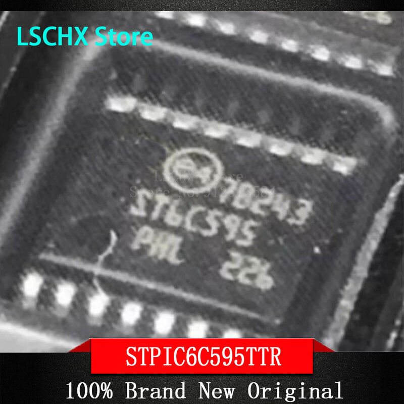 Chipset STPIC6C595TTR STPIC6C595 ST6C595 sop-16, 100% nuevo, 10 unidades
