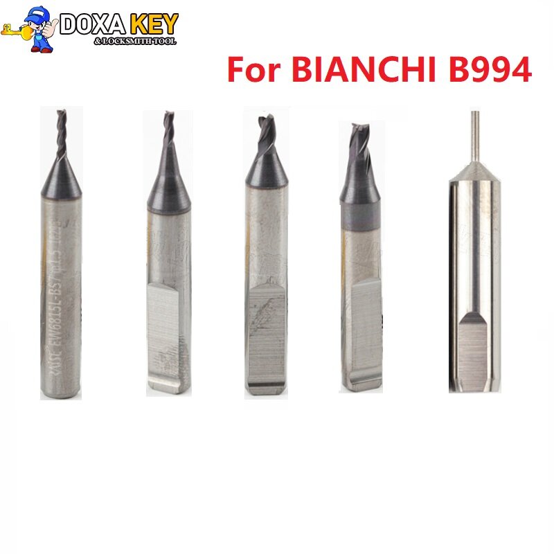 Bianchi-cortador de mandíbula B994 A F G, 1,0mm, 1,5mm, 2,5mm, 3mm, línea de llave, 994, cortador de fresado de extremo láser