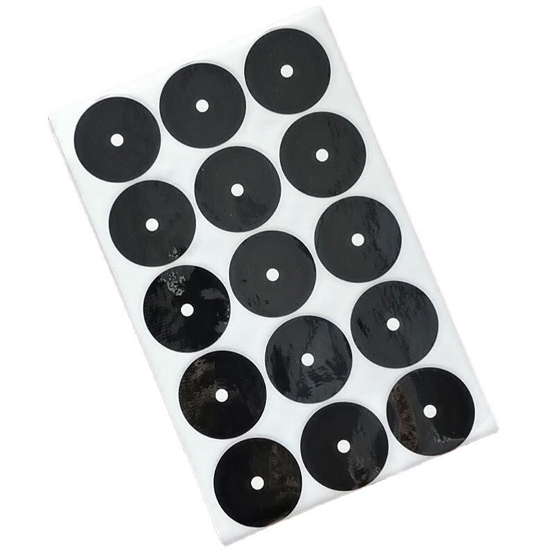 Pegatina de posicionamiento de billar, 1 hoja de 12mm/35mm, localizador de bola de taco, pegatina de punto de camiseta de Snooker para tenis de mesa