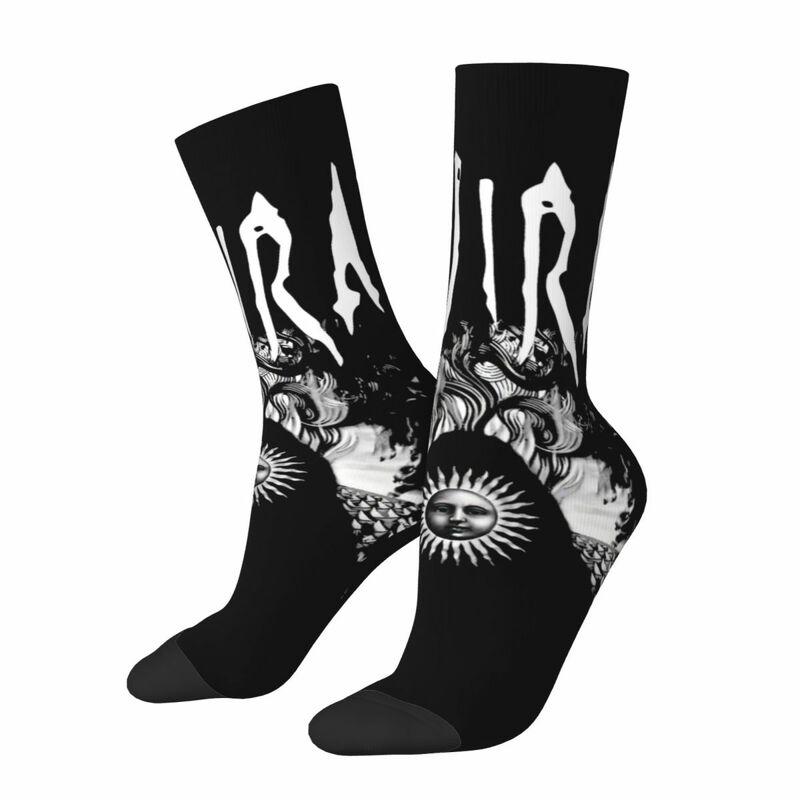 Gojiras-Chaussettes drôles Happy Rock Metal Band pour hommes et femmes, chaussettes à tube moyen, Hip Hop, printemps, été, automne, hiver, cadeau