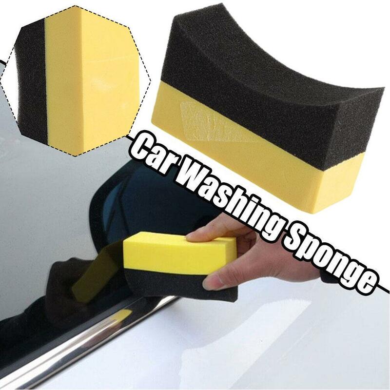 Car Tyre Brush Sponge Honeycomb Car Wash Sponge Cleaning Household Wiping Wash Accessories Car Cleaning Tools D3E3