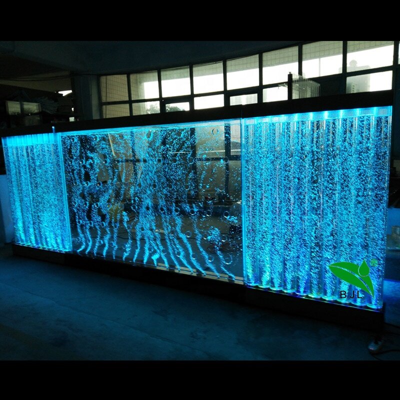 Panel de pared de burbujas de agua acrílicas, divisores de habitación personalizados, decoración de salón de restaurante