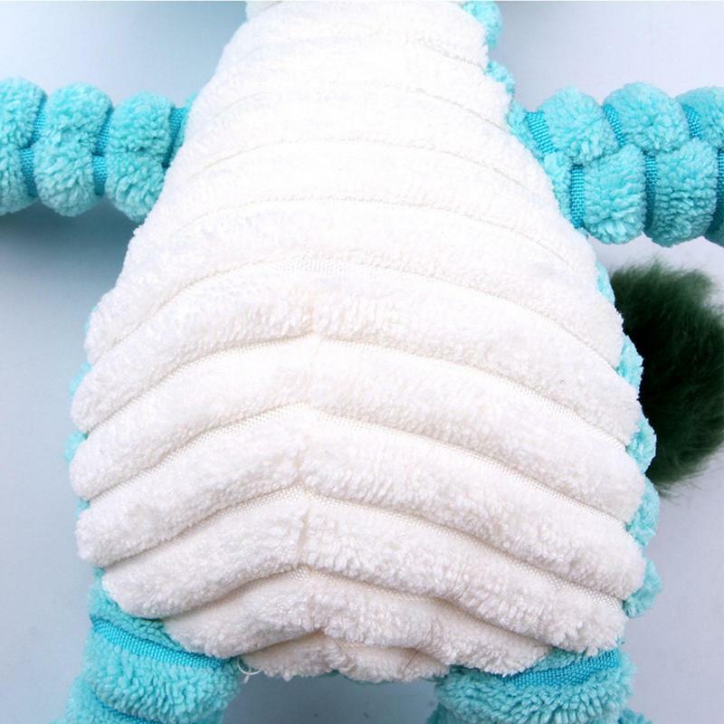 Pet Plush Sound Toy Stuffed Animal Dog Squeaky Toy Skin-Friendly Chewing Toy For Dogs Cats And Other Small Animals