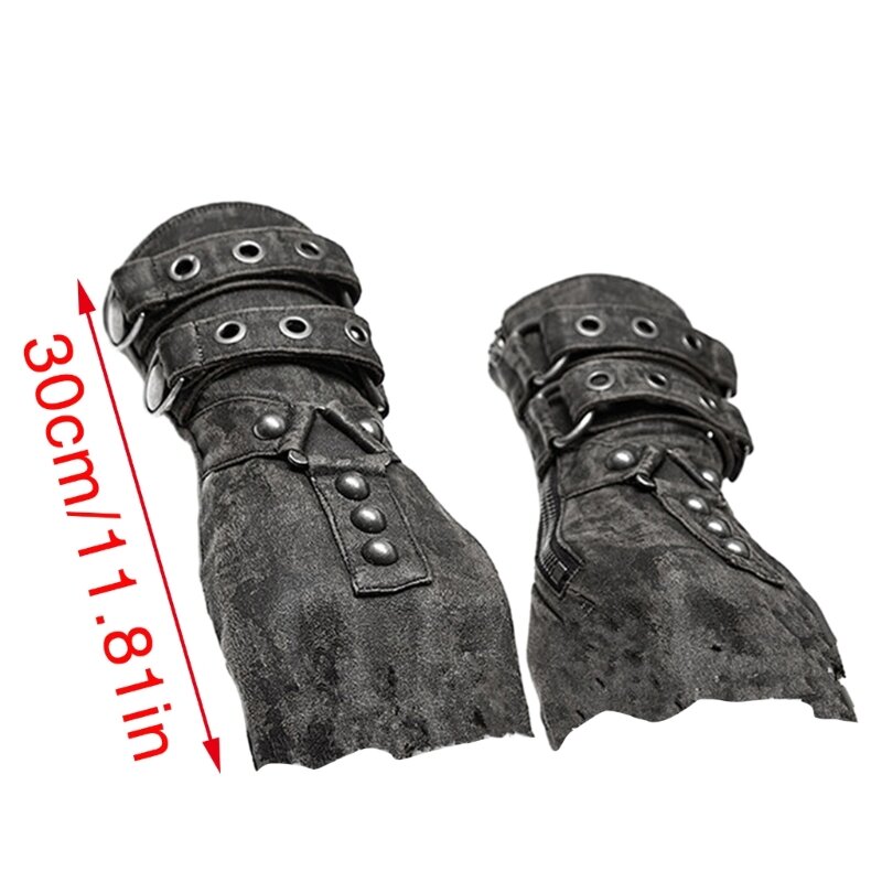 Średniowieczne rękawice bokserskie stylu vintage, Steampunk, nabijane ćwiekami, opaska na nadgarstek Gladiatorów