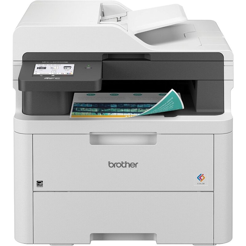 MFC-L3720CDW Wireless Digital Color All-in-One Printer with Laser Quality Output, Copy, Scan, Fax, Duplex